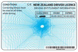 Bằng lái xe New ZEaland